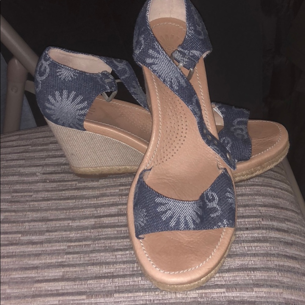 Barley worn ugg wedges!